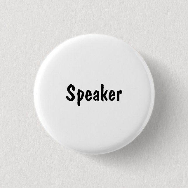 Speaker Button (Front)