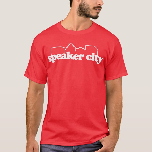 Speaker City old school T-Shirt (Front)