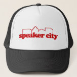 Speaker City Old School Trucker Hat at Zazzle