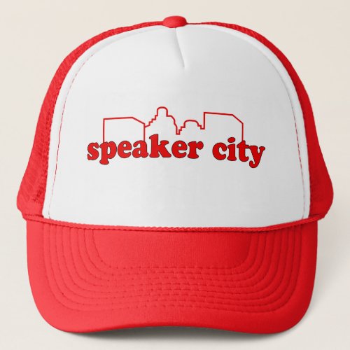 Speaker City Trucker Hat