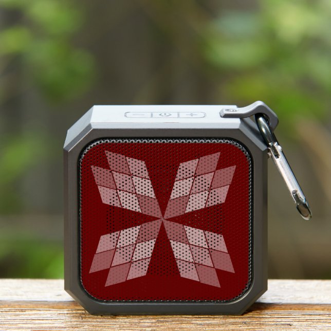 Speaker - Diamond Petals on Maroon (Insitu(Outdoor))