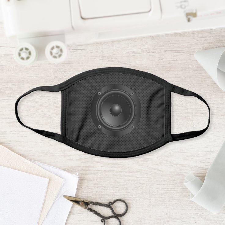 Speaker Grille Face Mask Zazzle