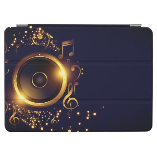 Speaker musical notes iPad air cover