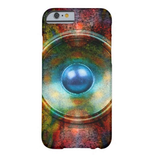 Speaker on a colorful background iphone 6 case