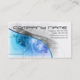 Speaker or Sound Recording Music Teachnique Business Card