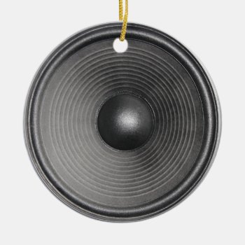 Speaker Ornament by CarriesCamera at Zazzle