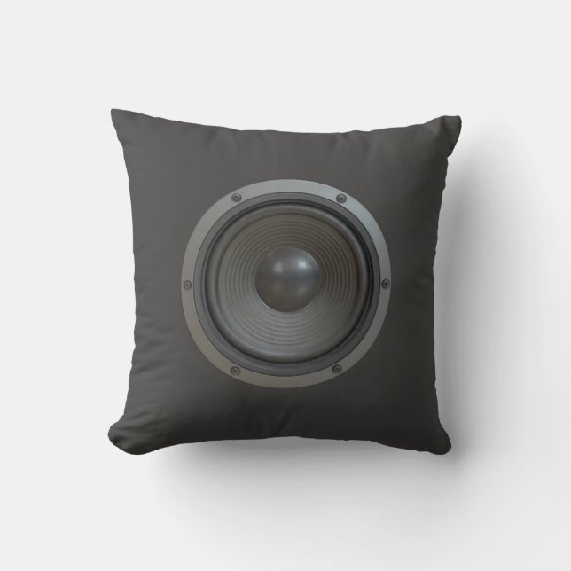 Speaker Throw Pillow (Front)
