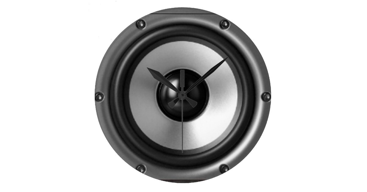 Speaker Wall Clock