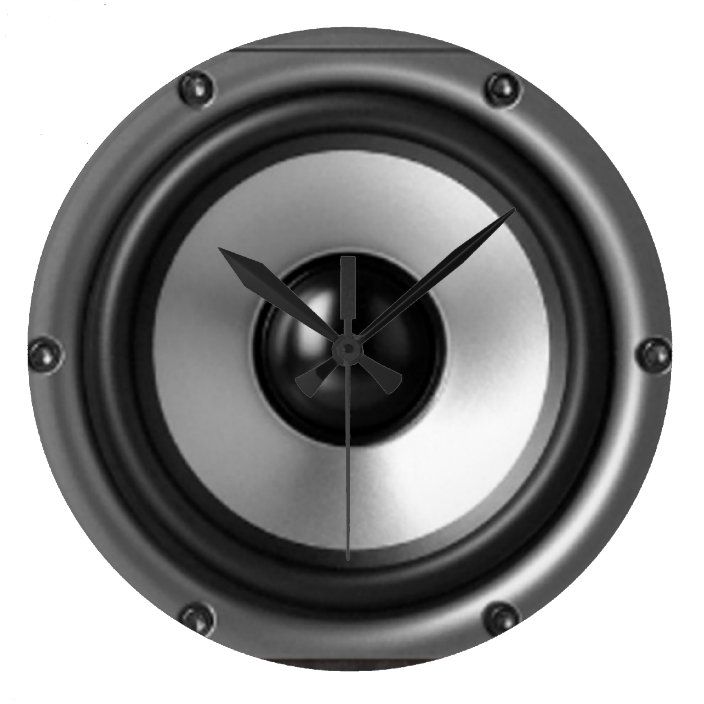 Speaker Wall Clock
