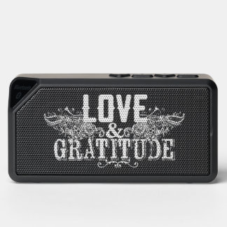 Speaker with Love and Gratitude Wording