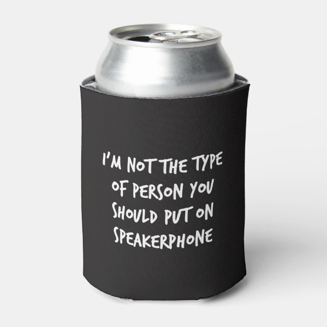 Speakerphone Can Cooler (Can Front)