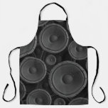 Speakers: Continuous Texture Seamless Pattern. Apron