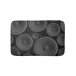 Speakers: Continuous Texture Seamless Pattern. Bath Mat