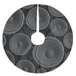 Speakers: Continuous Texture Seamless Pattern. Brushed Polyester Tree Skirt