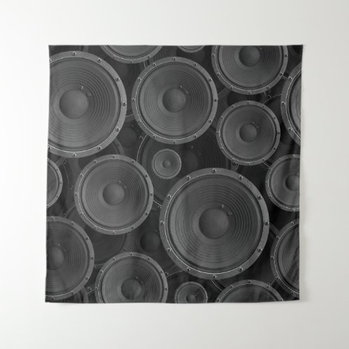 Speakers Continuous Texture Seamless Pattern Tapestry