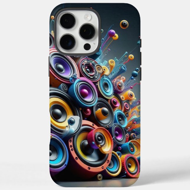 Speakers Wall Case-Mate iPhone Case (Back)