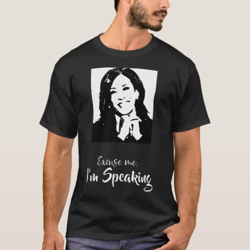 Speaking Kamala Harris Smile 2020 Vp  T_Shirt