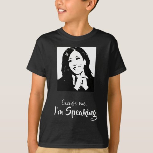 Speaking Kamala Harris Smile 2020 Vp  T_Shirt