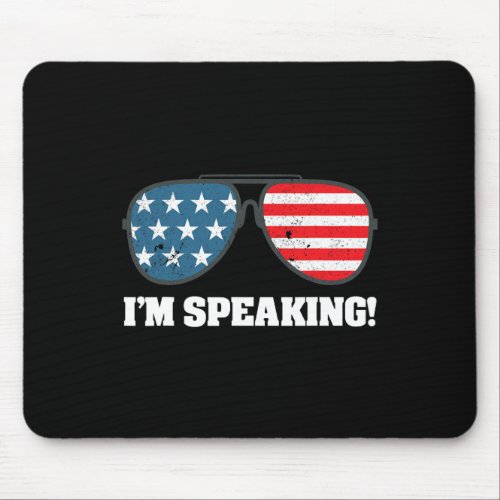 Speaking Shirt Women Kamala Harris 2  Mouse Pad