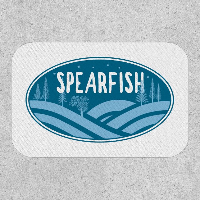 Spearfish South Dakota Outdoors Patch (Front)