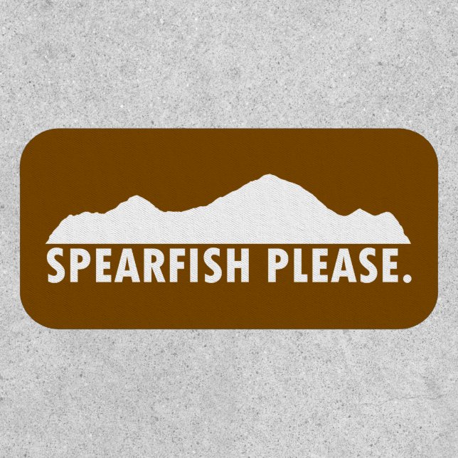 Spearfish South Dakota Please Patch (Front)
