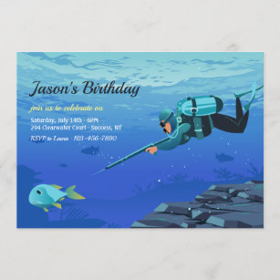 Spearfishing - spearfishing basic desgin gift idea for underwater hunters |  Poster