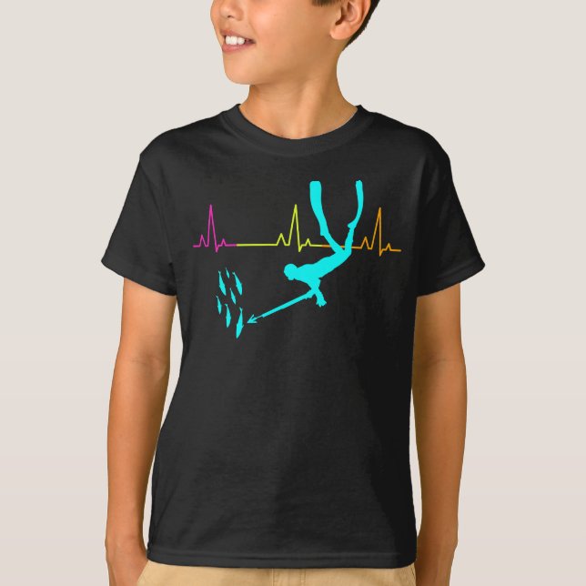 Spearfishing Underwater hunting Fishing T-Shirt (Front)