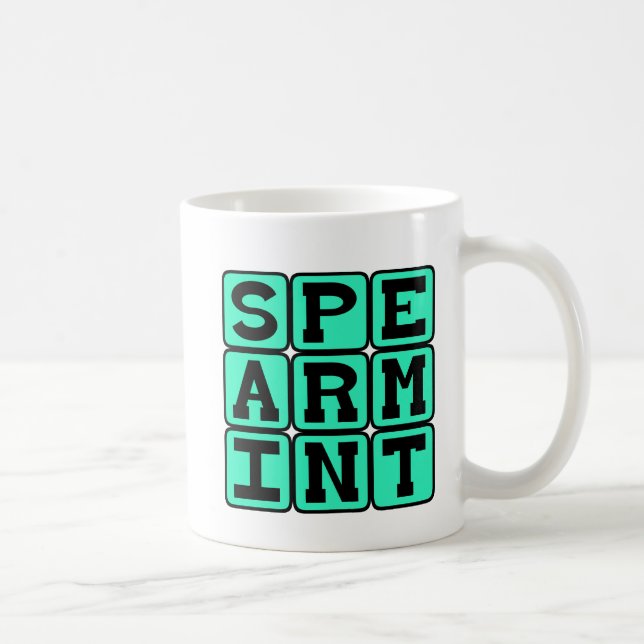 Spearmint, Gum Flavor Coffee Mug (Right)