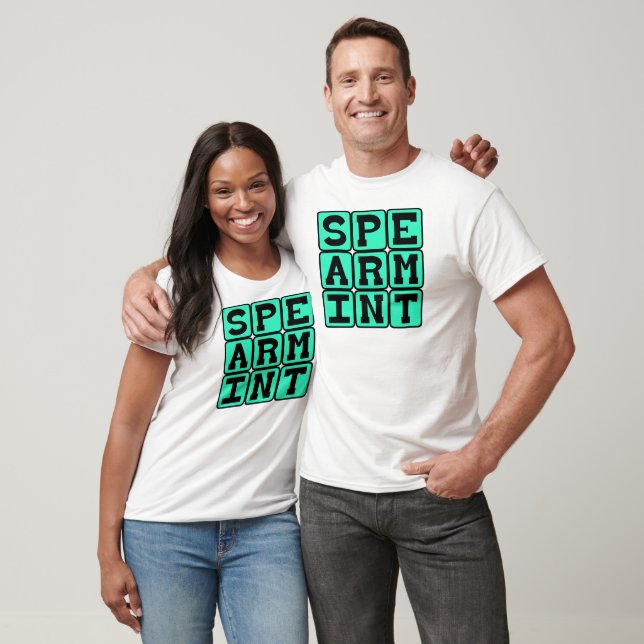 Spearmint, Gum Flavor T-Shirt (Unisex)