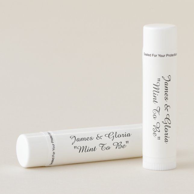Spearmint Lip Balm (Front)