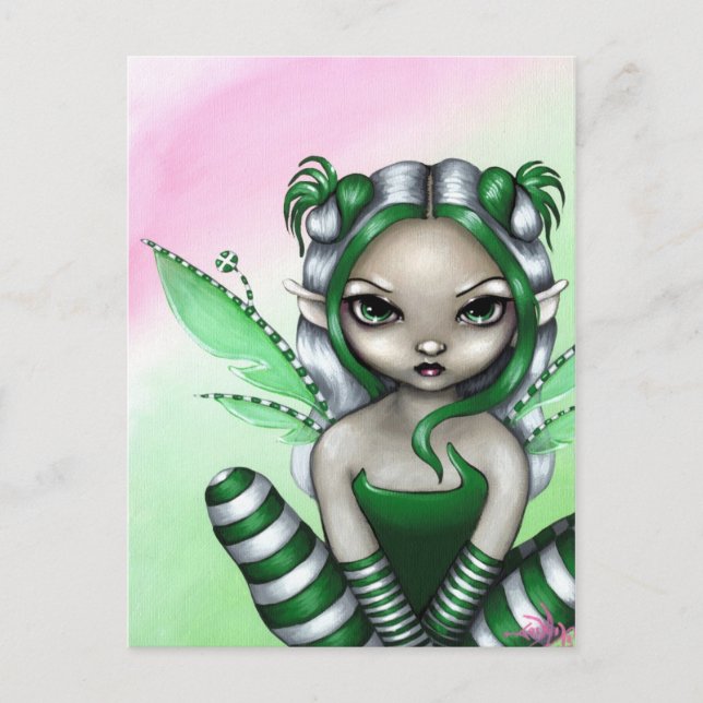 "Spearmint Sprite" Postcard (Front)