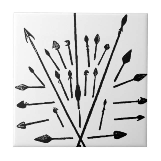 Spears and Arrows Tile (Front)