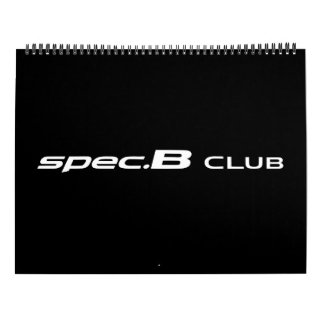 spec.B Club 2018 Calendar