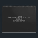 spec.B club 2024 calendar<br><div class="desc">spec.B club 2024 calendar</div>