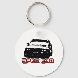 Spec E30 Car Keychain