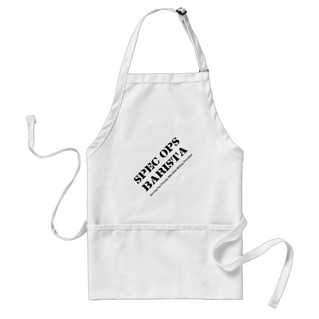 Spec Ops Barista Adult Apron (Front)