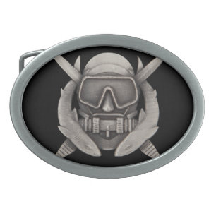 Spec Ops Diver Oval Belt Buckle