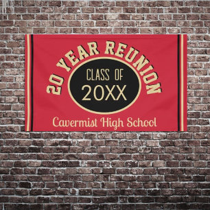 Special 20 Year Class reunion banner