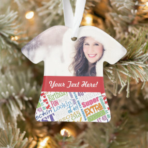 Special 40th Birthday Party Personalized Gifts Ornament