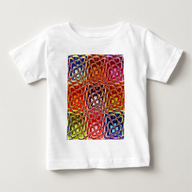 Special Abstract Christmas Colors T-Shirt (Front)