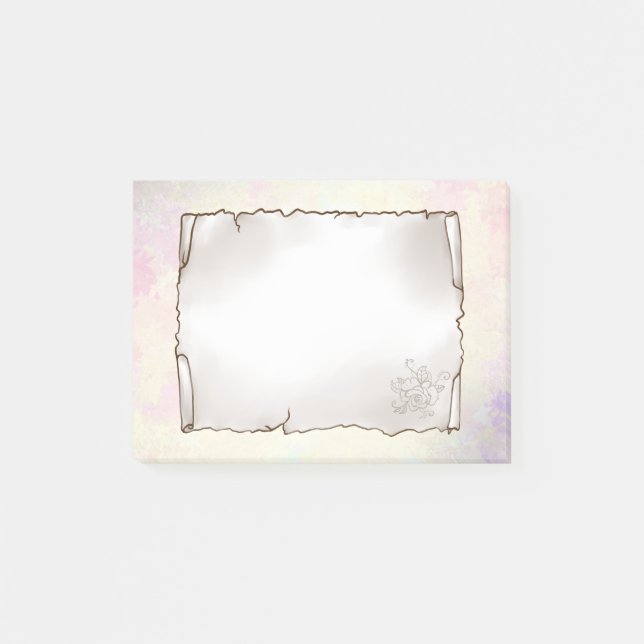special adhesive label post-it notes (Front)