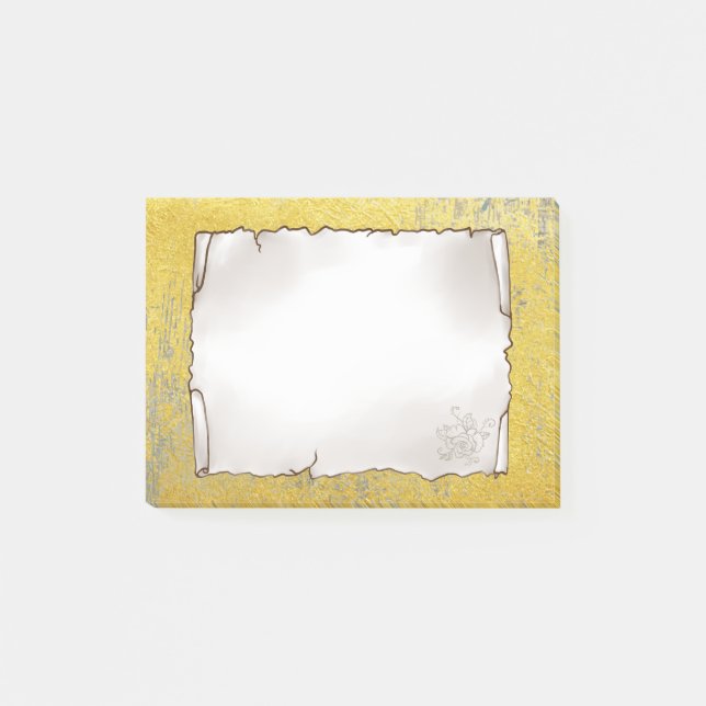 special adhesive label post-it notes (Front)