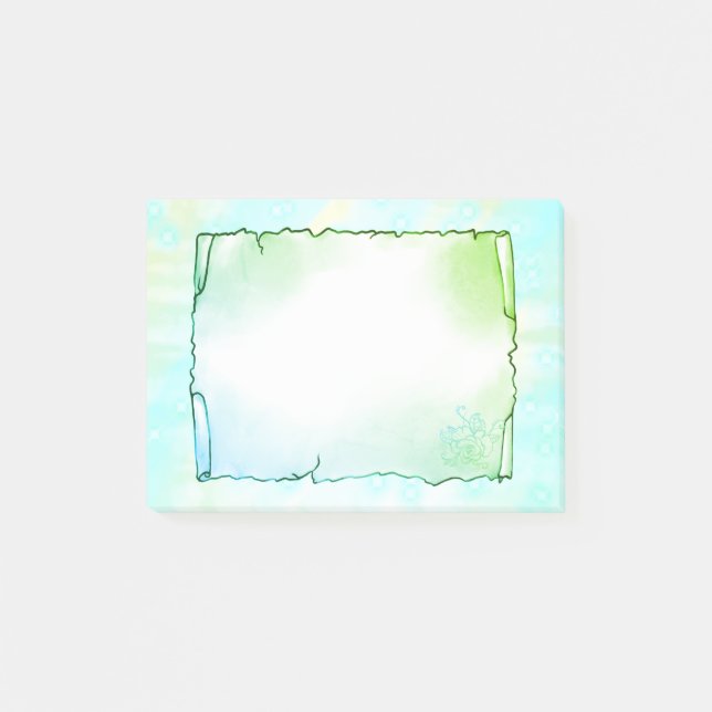 special adhesive label post-it notes (Front)