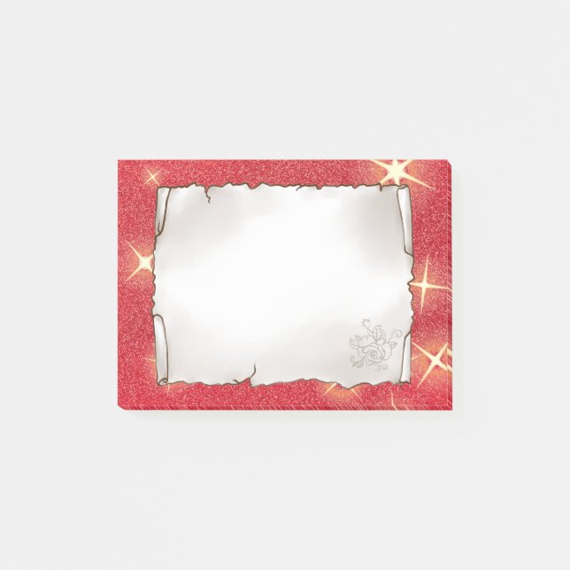 special adhesive label post-it notes (Front)