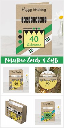 Special Age Cards & Gifts