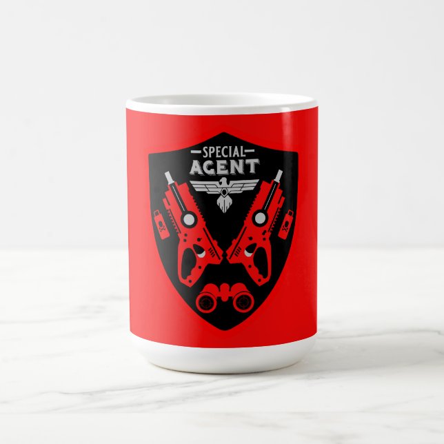 Special Agent Kid Color Morph Mug (Center)