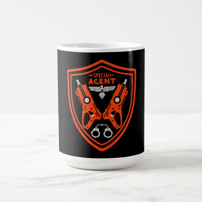 Special Agent Kid Color Morph Mug (Center)