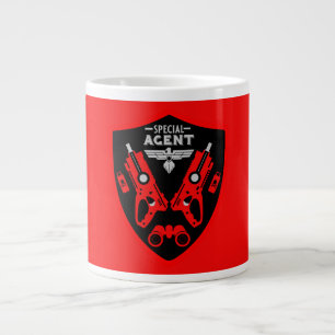 Special Agent Kid Giant Coffee Mug