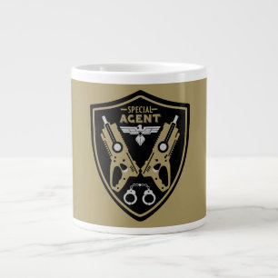 Special Agent Kid Giant Coffee Mug