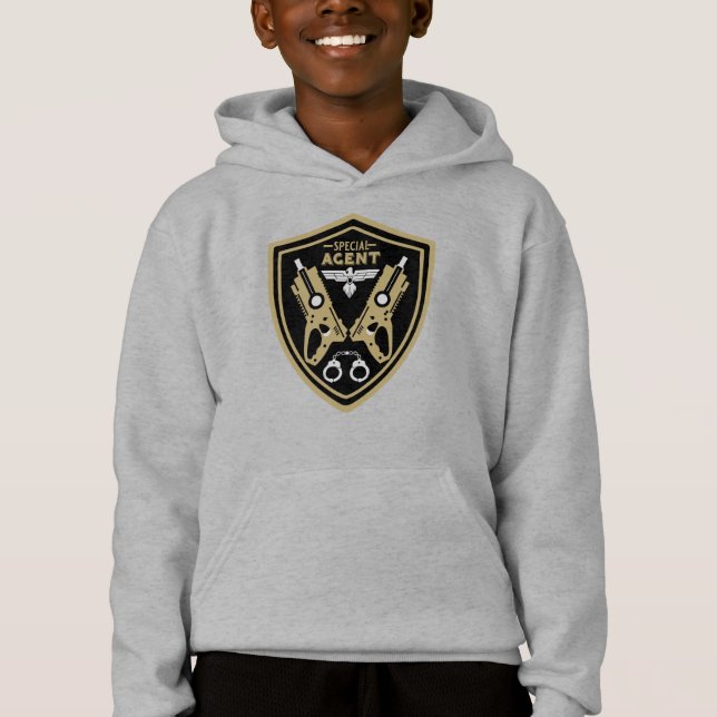 Special Agent Kid Hoodie (Front)